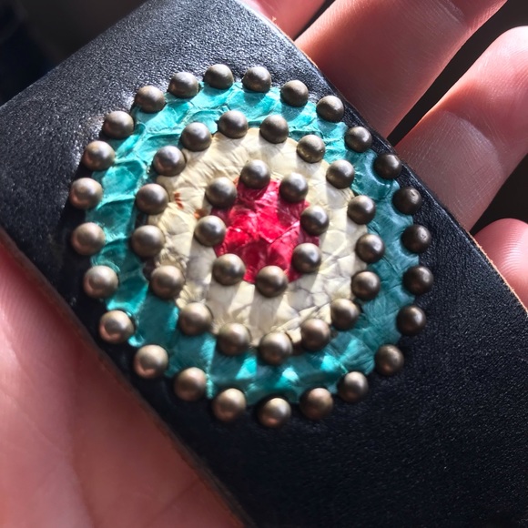 🔥Vintage handcrafted DOA leather belt 🔥 - Picture 10 of 15